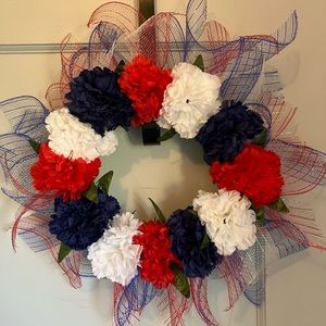 Handmade one of a kind wreath.